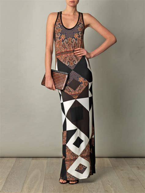 givenchy scarf print maxi dress|givenchy handkerchief.